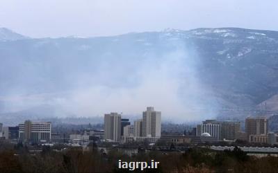 دود آتش سوزی نرخ مبتلاشدن به كووید را افزایش می دهد!