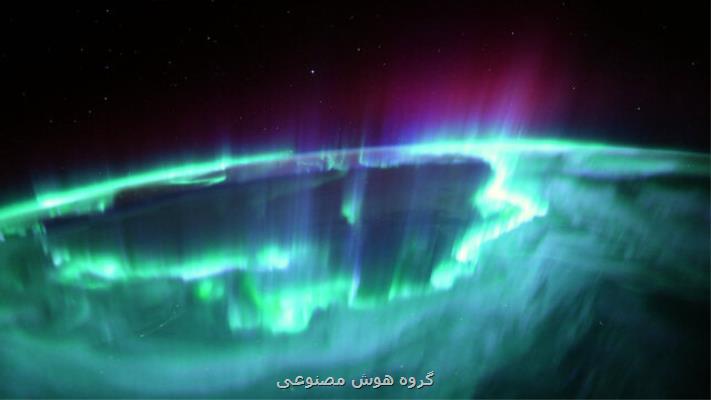 مواجهه فضانوردان کرو-۲ با شفق قطبی در راه بازگشت به زمین