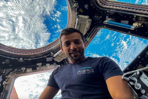 فضانورد اماراتی در آستانه اولین پیاده روی فضایی