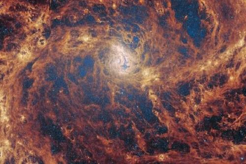 عکس تلسکوپ فضایی جیمز وب از یک باغ کهکشانی