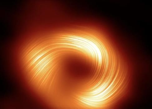 کشف میدان های مغناطیسی قدرتمند اطراف سیاهچاله کهکشان راه شیری