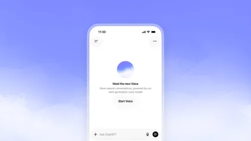 OpenAI از نسل جدید دستیار صوتی ChatGPT رونمایی نمود
