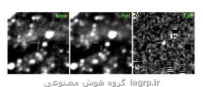 شناسایی یك جرم ستاره ای جوان در حال انفجار
