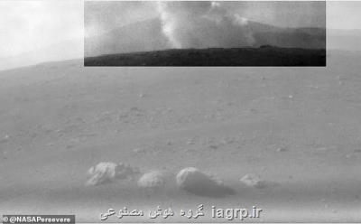 ناسا تصاویری از محل سقوط سیستم اسكای كرین مریخ نورد استقامت منتشر نمود